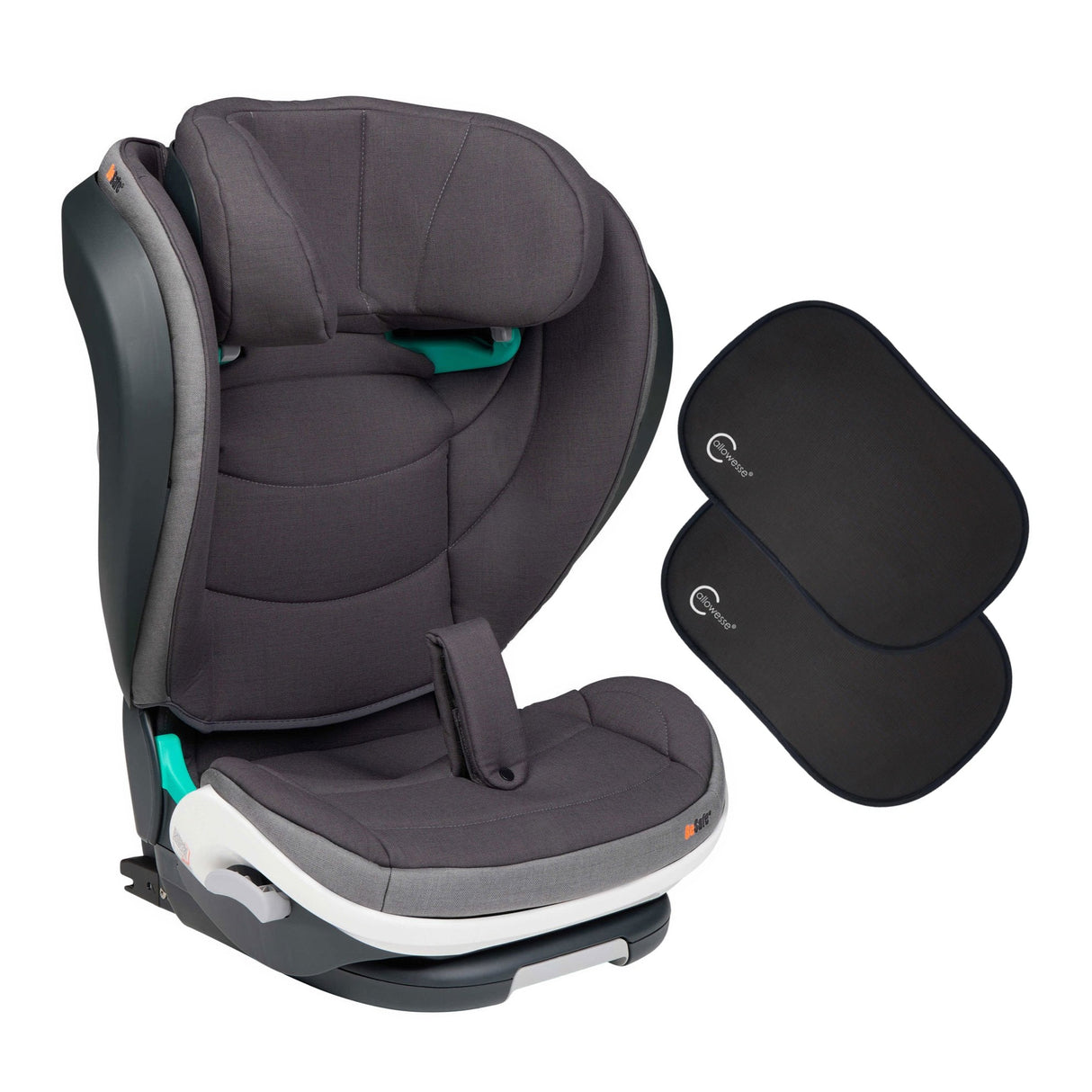BeSafe Flex FIX 2 High Back Booster - Metalic Melange