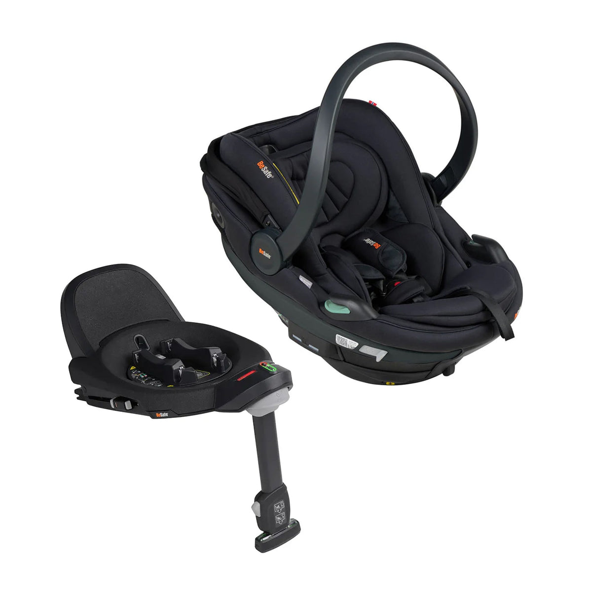 Silver Cross Cove 2 BeSafe Go Beyond 2 Car Seat and Base Travel System - Onyx