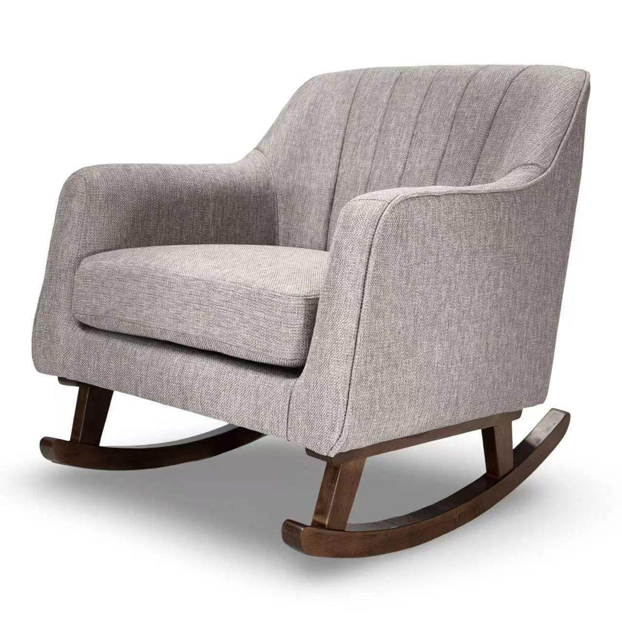 Venture Bristam Nursery Rocking Chair - Grey & Walnut