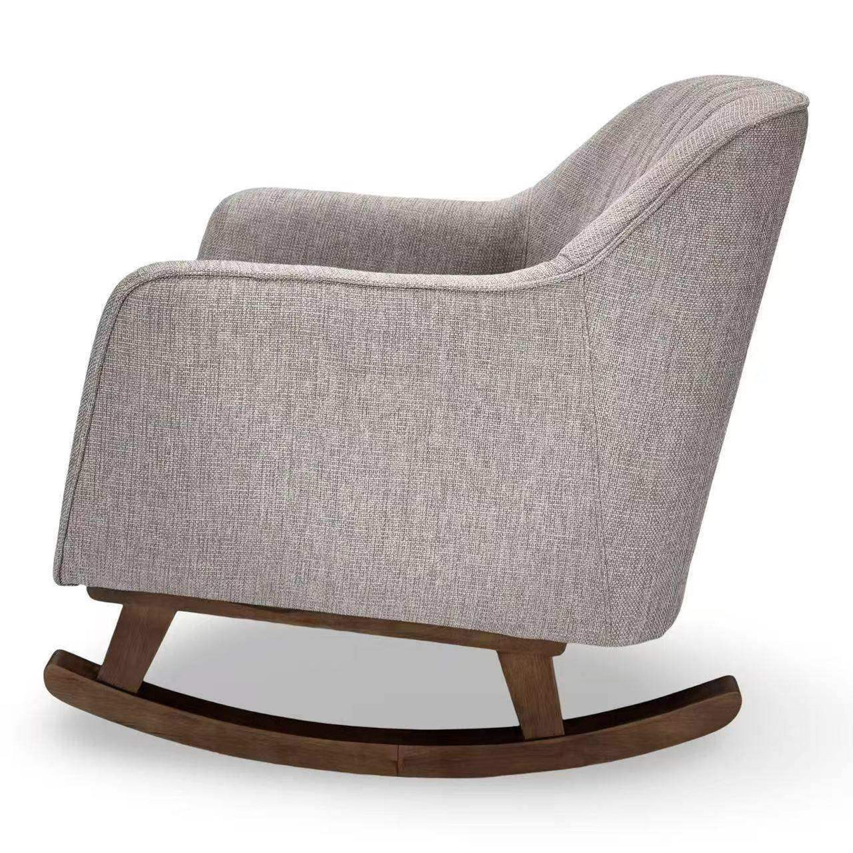 Venture Bristam Nursery Rocking Chair - Grey & Walnut