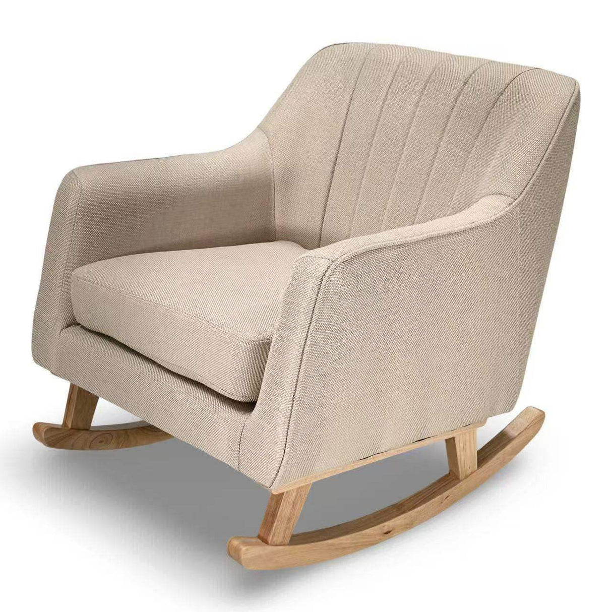 Venture Bristam Rocking Nursing Chair - Natural & Oak