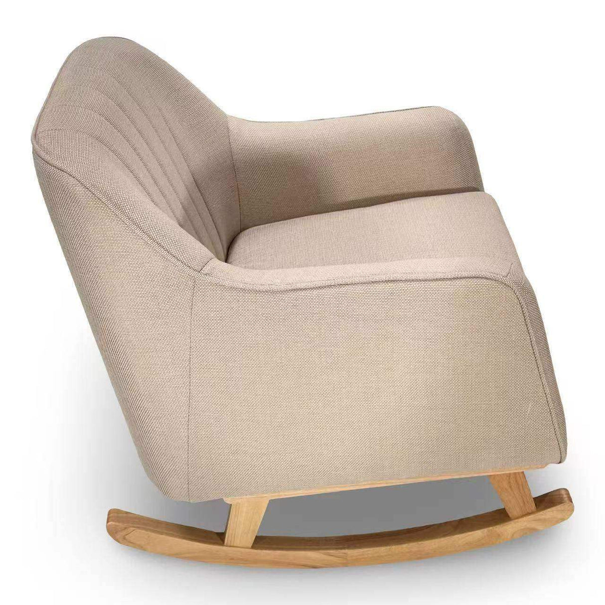 Venture Bristam Rocking Nursing Chair - Natural & Oak