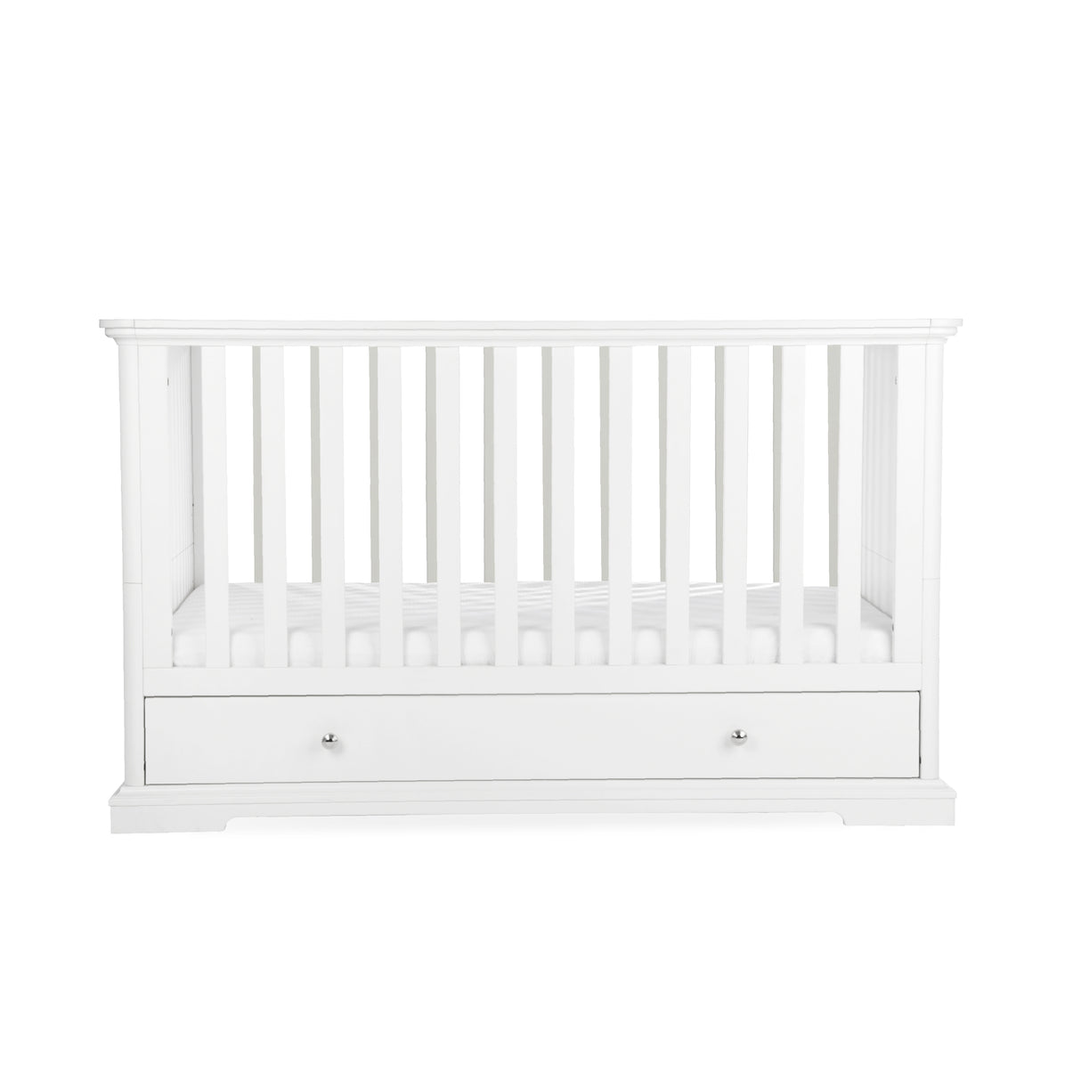 CuddleCo Beaumont Cot Bed - White