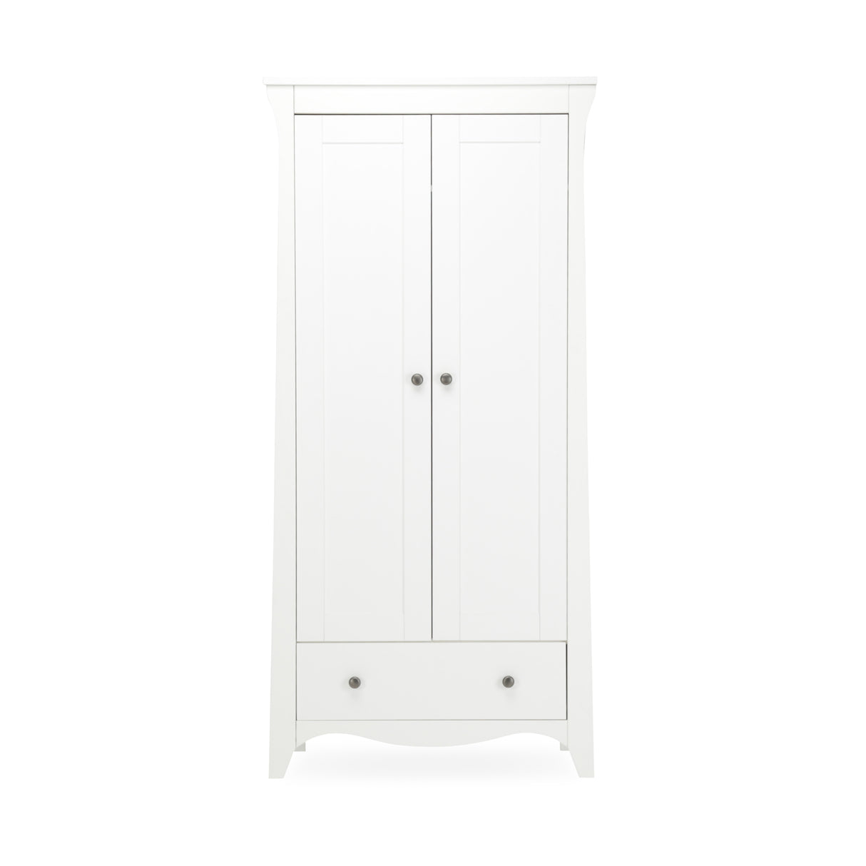Cuddleco Clara Double Nursery Wardrobe - White