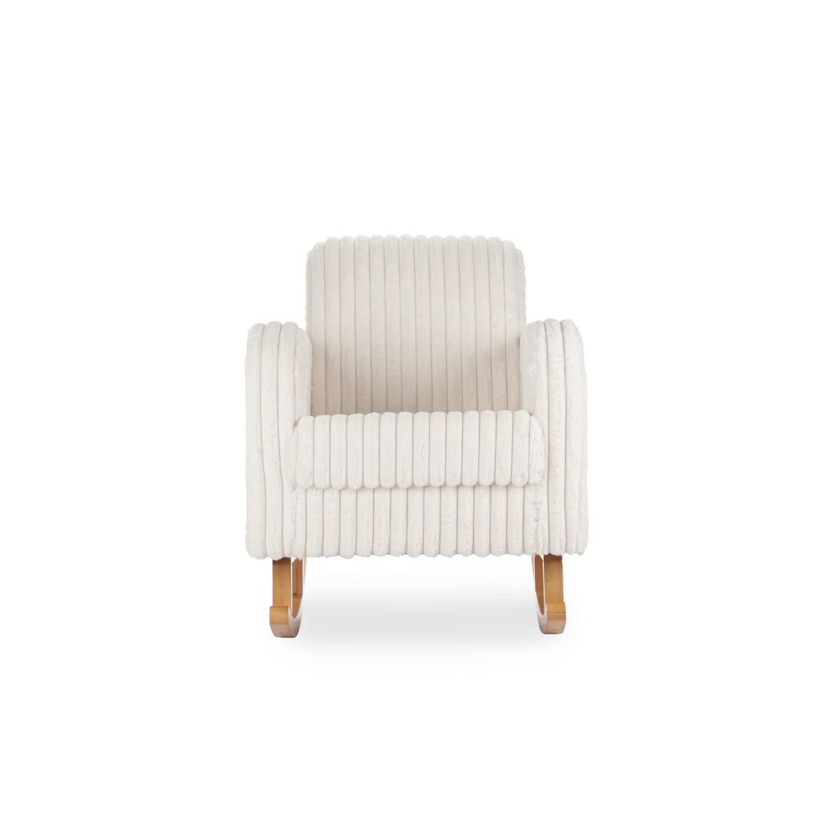 Cuddle Co Etta Faux Fur Nursing Chair - Cream
