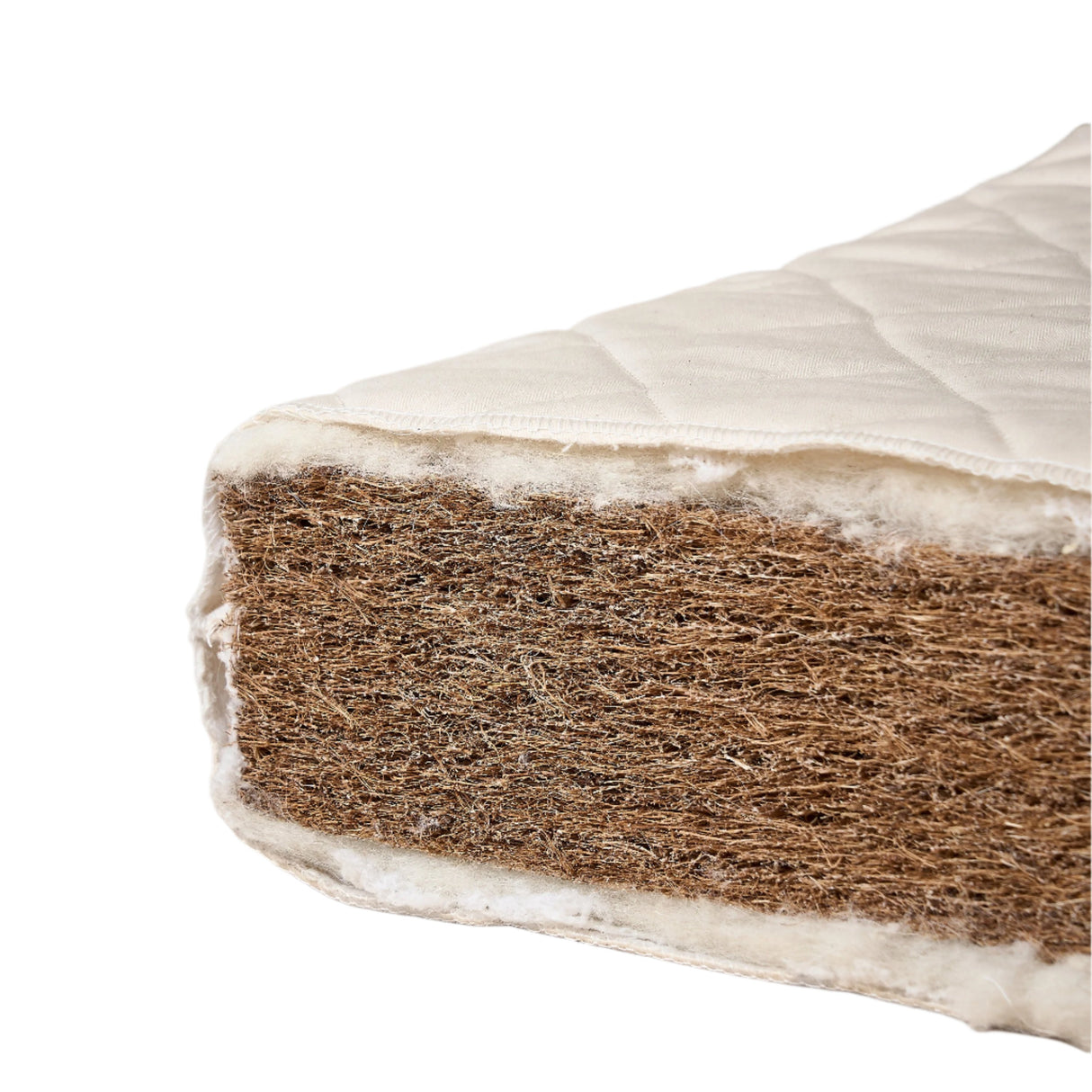 Obaby Natural Coir/Wool Cot Bed Mattress - 70x140cm