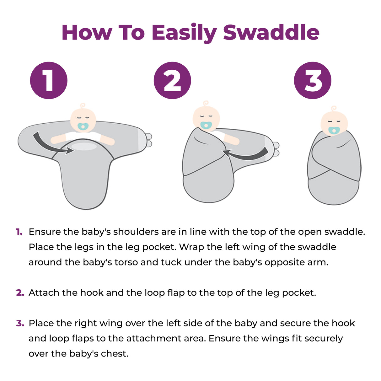 Callowesse Newborn Baby Swaddle 0-3 Months 0.5 TOG - Exotic Kingdom