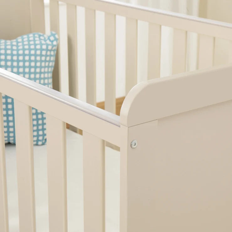 Babymore Caro Urban Cot Bed - Cashmere