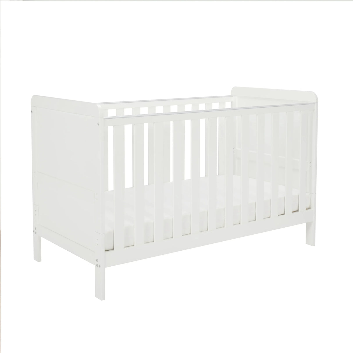 Babymore Caro Urban Cot Bed - White