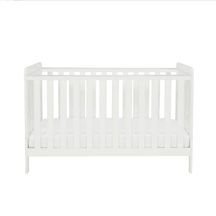 Babymore Caro Urban Cot Bed - White