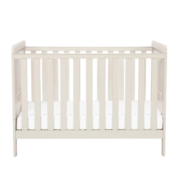 Babymore Caro Urban Mini Cot Bed - Cashmere