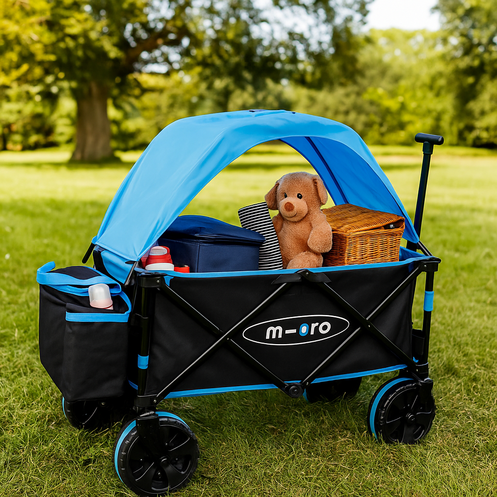 Micro Scooters Wagon Deluxe Pro - Blue