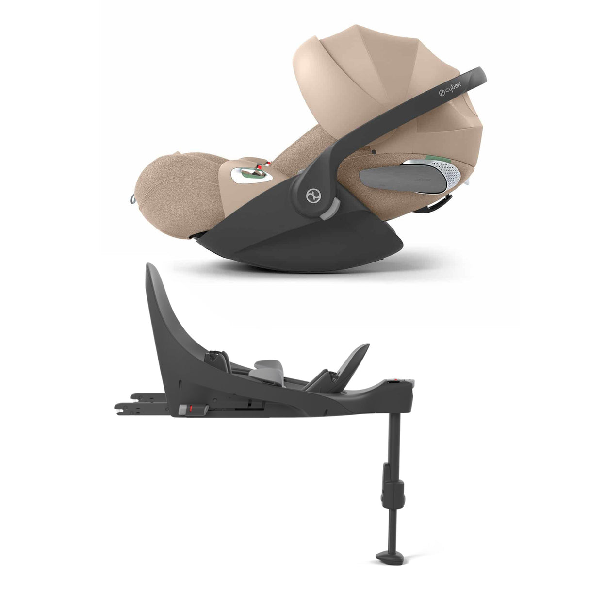 Cybex Cloud T i-Size Infant Car Seat - PLUS - Cozy Beige