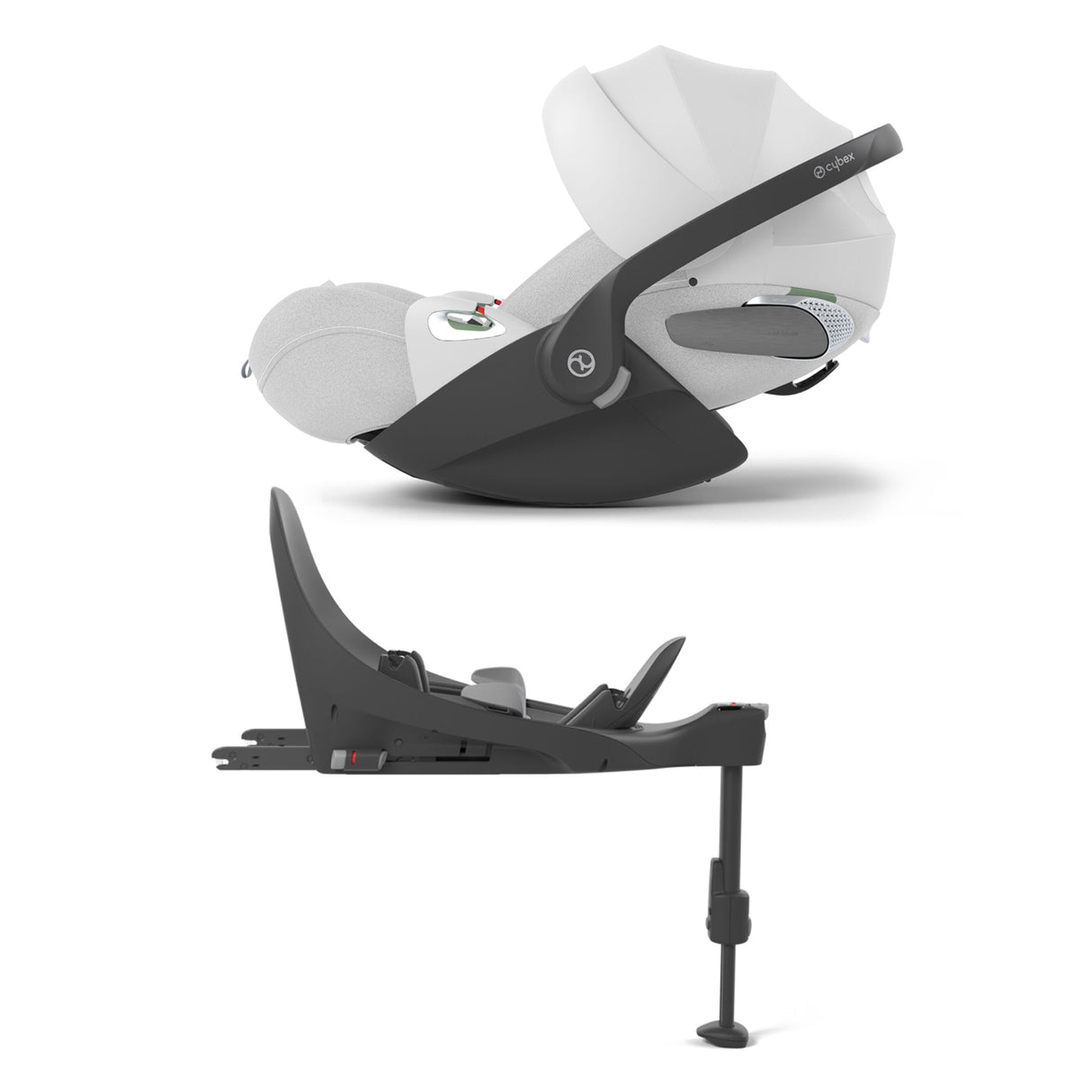 Cybex Cloud T i-Size Infant Car Seat - PLUS - Platinum White