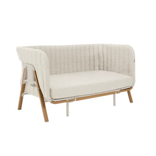 Tutti Bambini Cozee XL Junior Bed & Sofa Expansion Pack - Scandinavian Walnut & Ecru