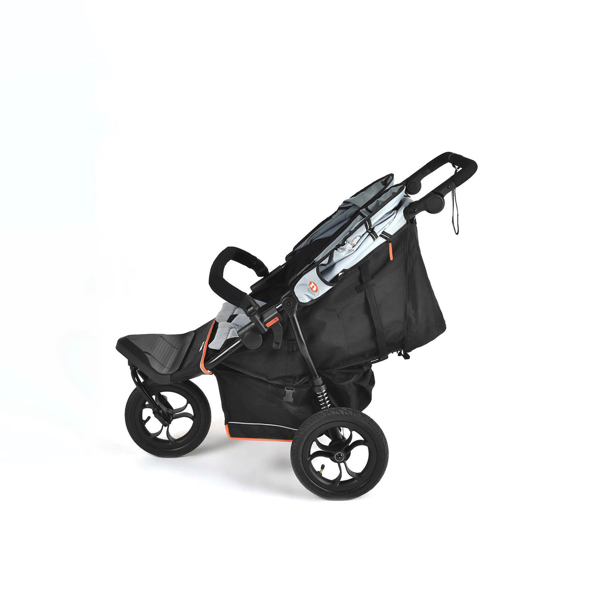Out n About Nipper V6 Double Pushchair - Rocksalt Grey