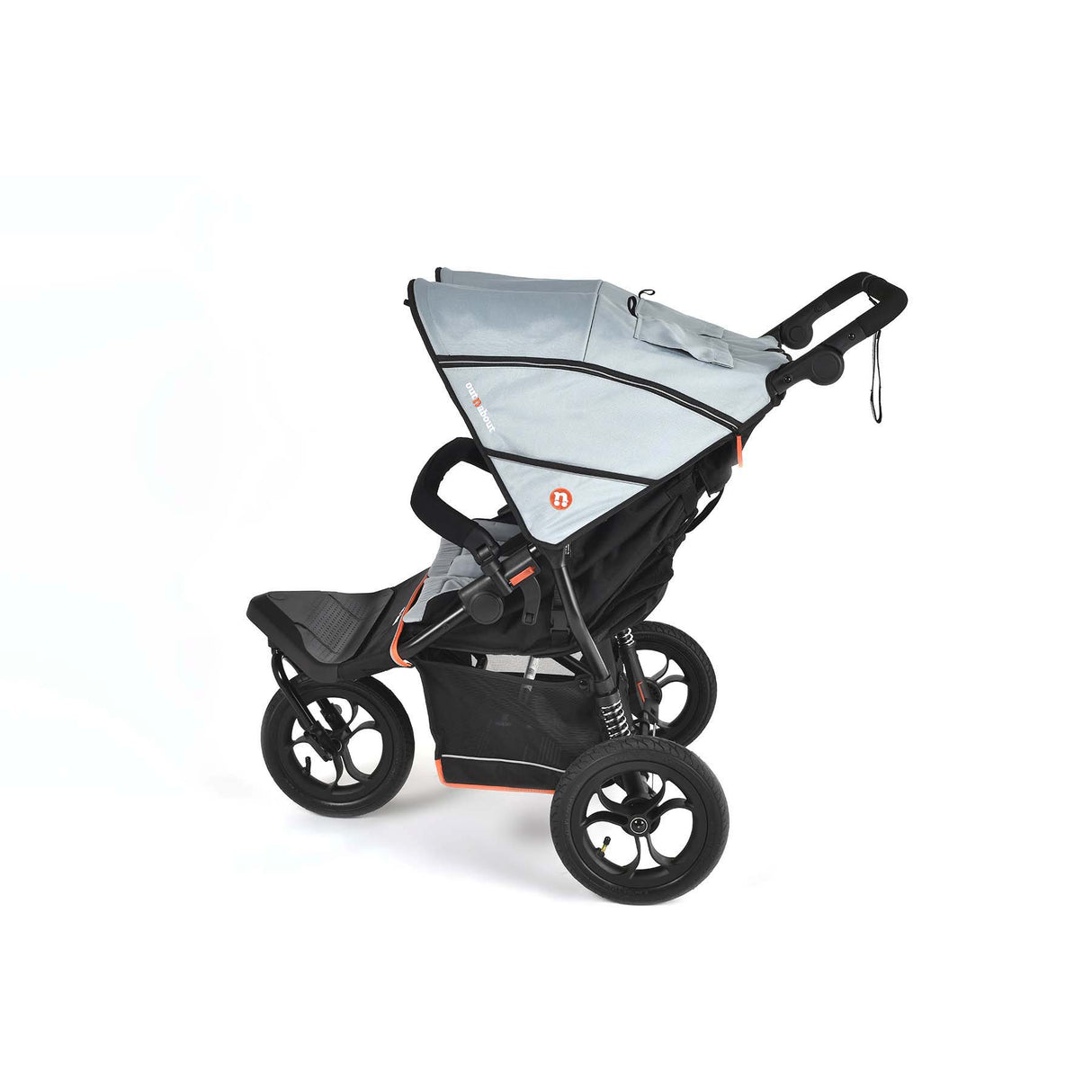 Out n About Nipper V6 Double Pushchair - Rocksalt Grey
