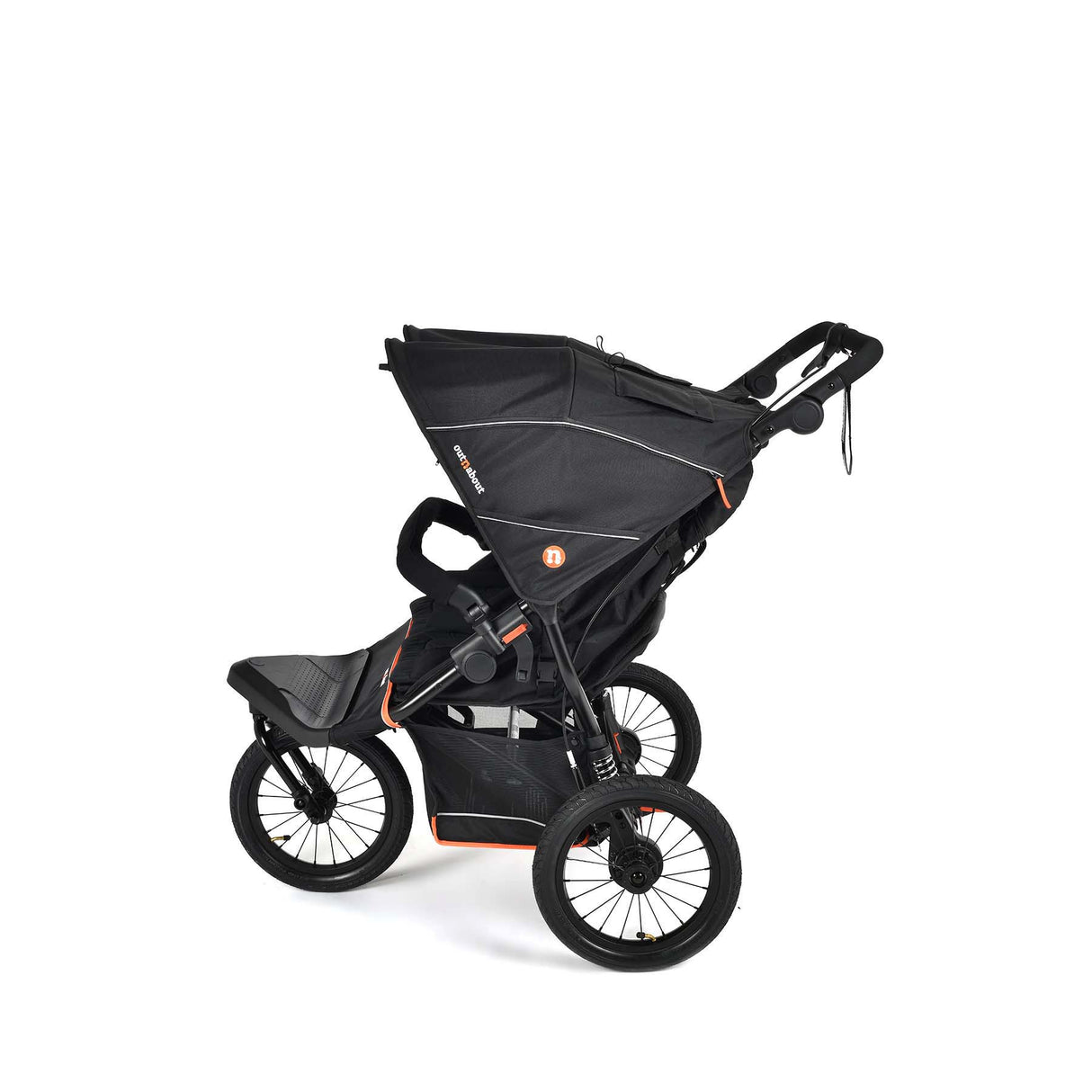 Out n About Nipper V6 Plus Double Pushchair - Summit Black