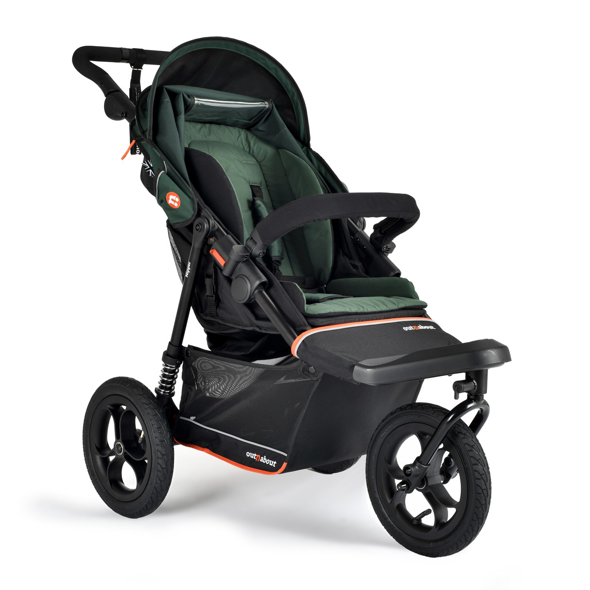 Out n About Nipper V6 Single Pushchair - Sycamore Green