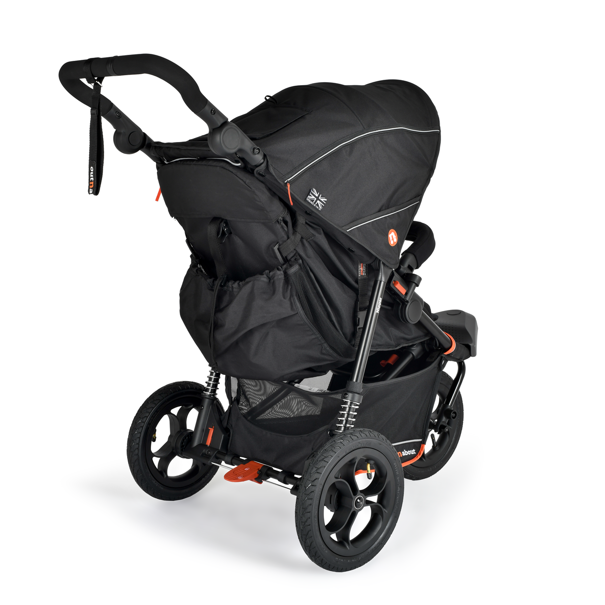Out n About Nipper V6 Single Pushchair - Summit Black