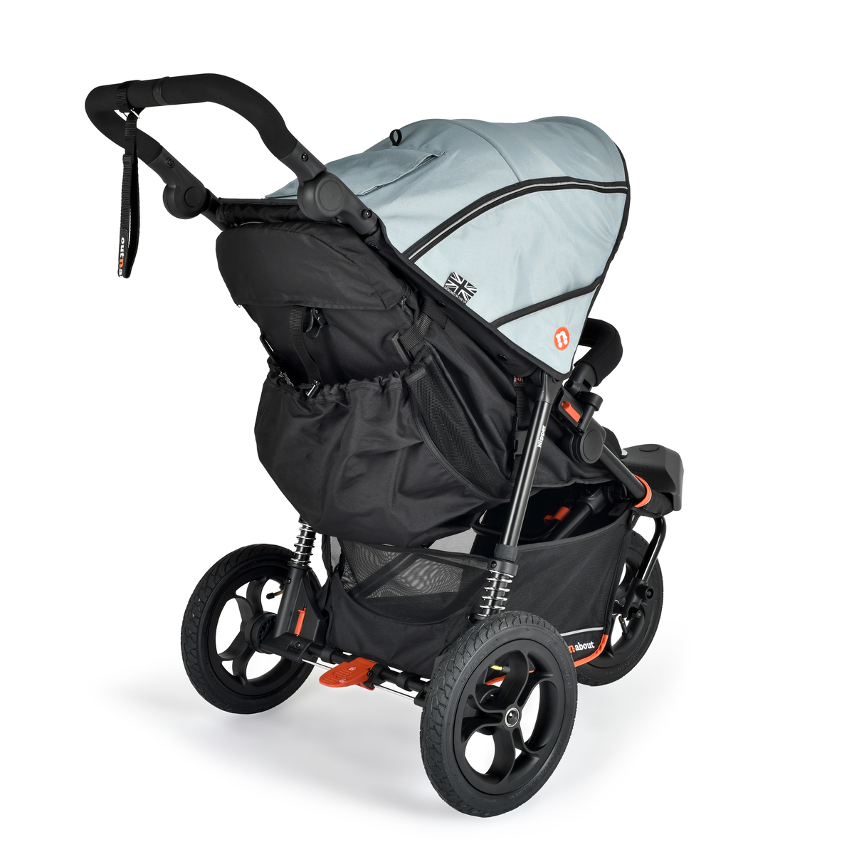 Out n About Nipper V6 Single Pushchair - Rocksalt Grey