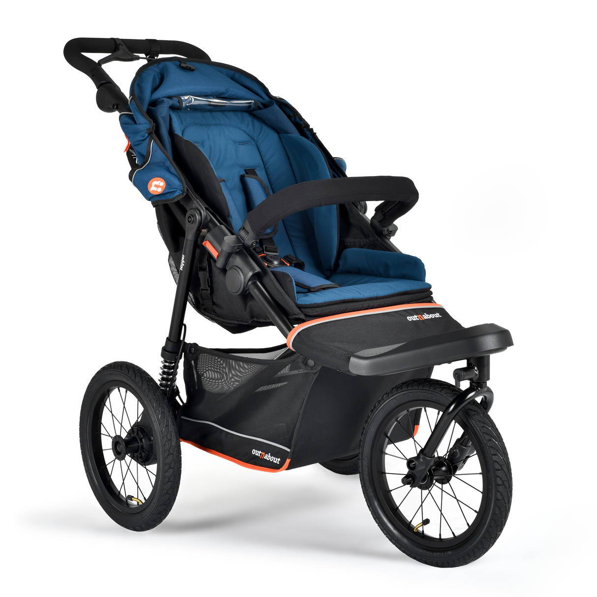 Out n About Nipper V6 Plus Single Pushchair - Highland Blue