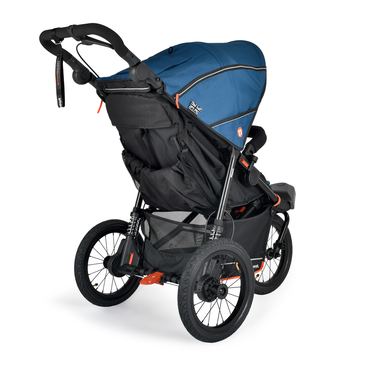Out n About Nipper V6 Plus Single Pushchair - Highland Blue