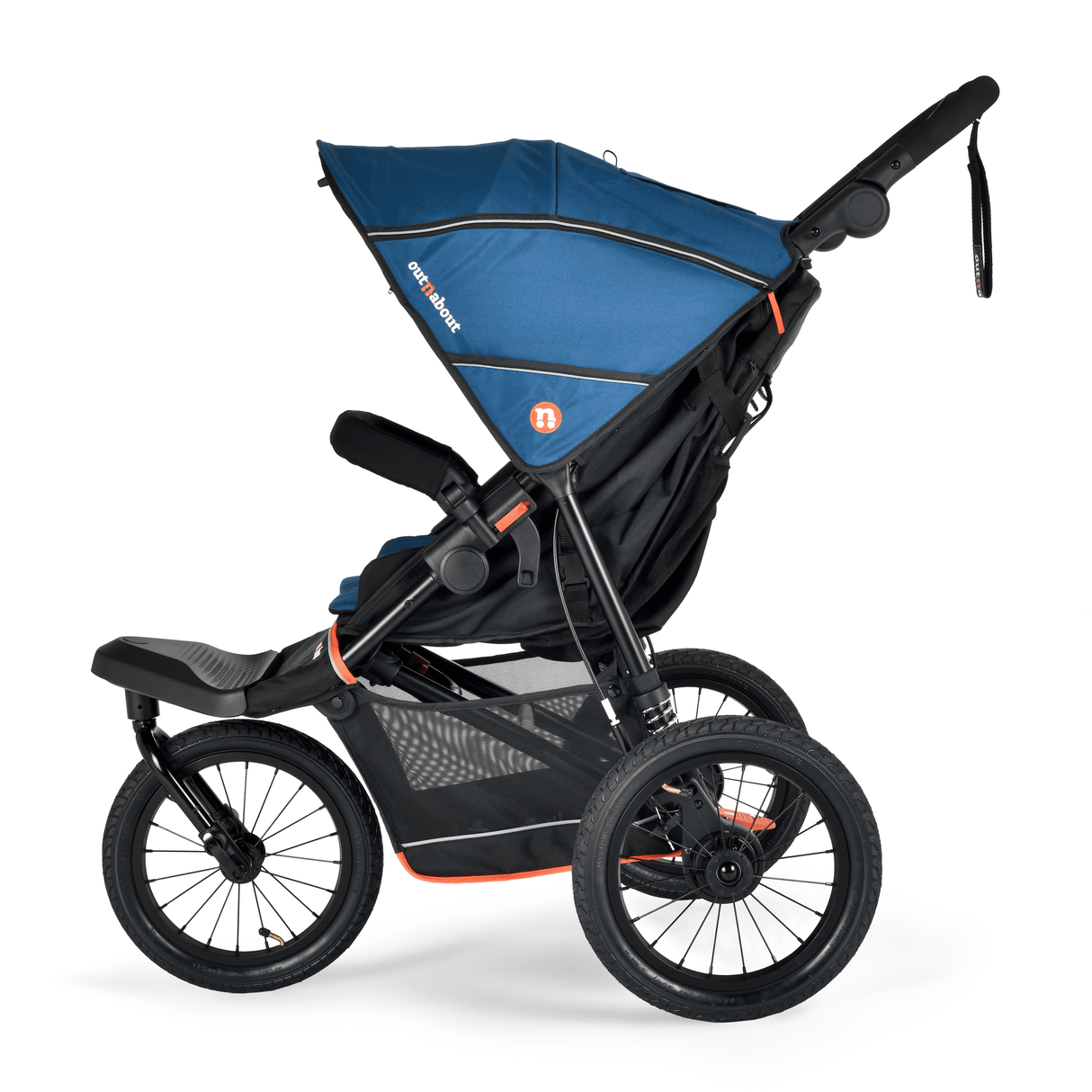 Out n About Nipper V6 Plus Single Pushchair - Highland Blue