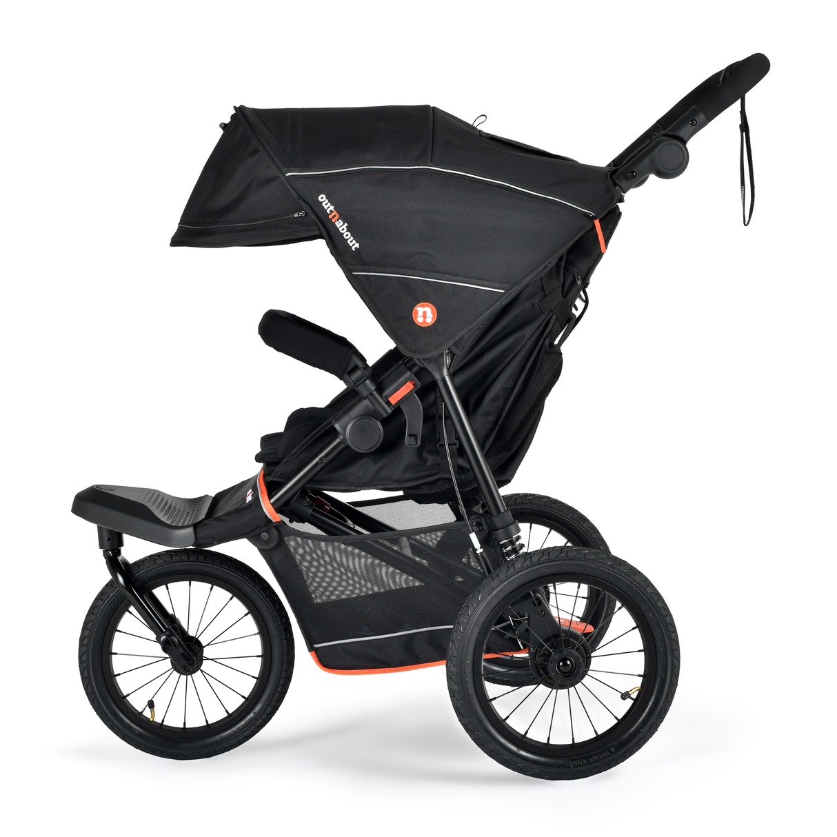 Out n About Nipper V6 Plus Single Pushchair - Summit Black