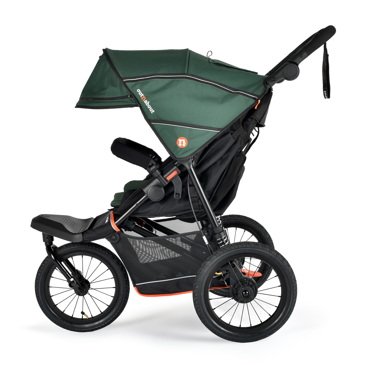 Out n About Nipper V6 Plus Single Pushchair - Sycamore Green