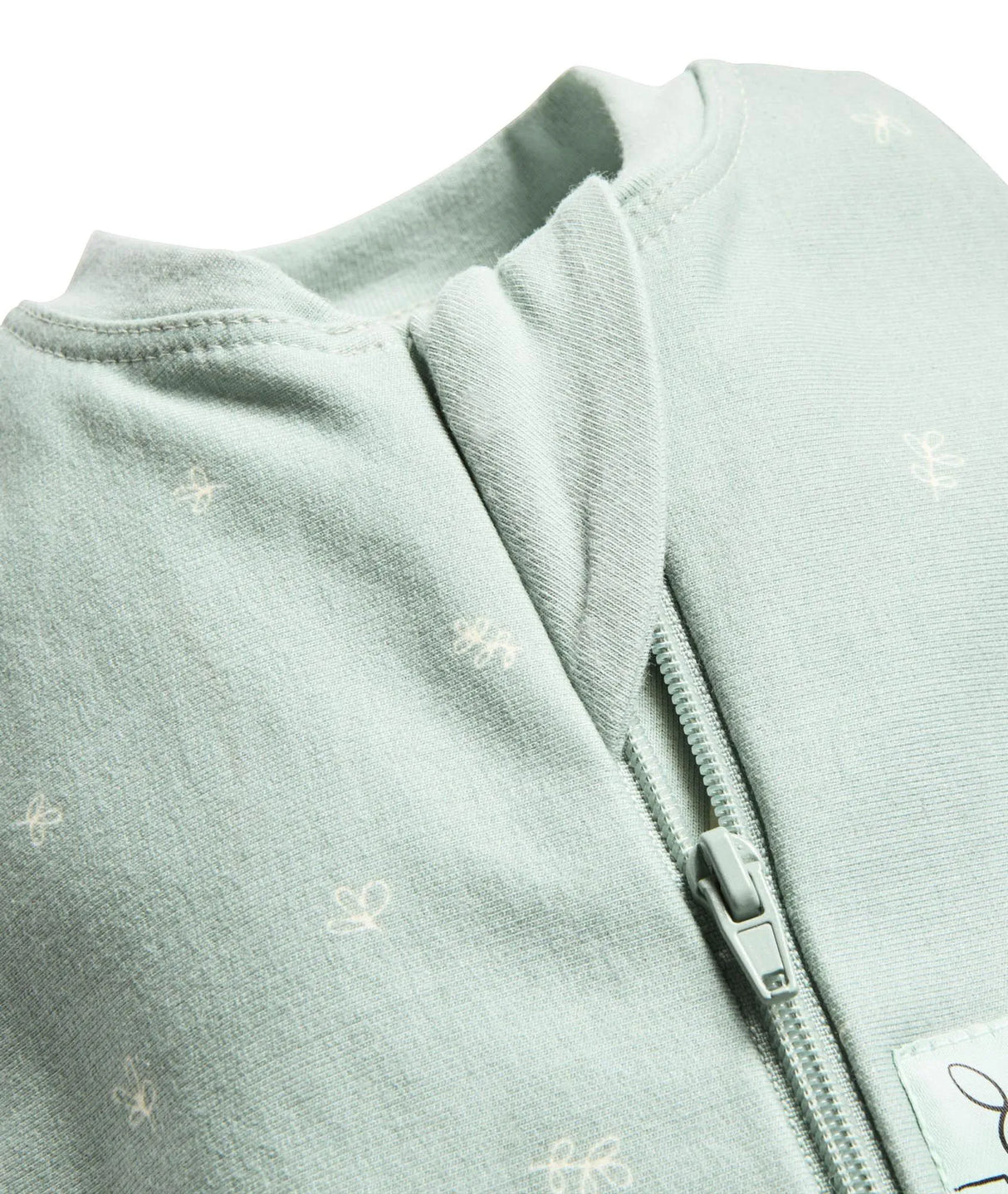 ergoPouch Organic All Year Swaddle Sleeping Bag | 1.0 Tog | 3-6 Months - Sage