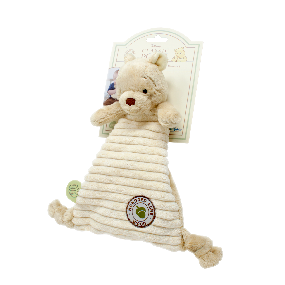 Rainbow Designs Hundred Acre Wood Winnie the Pooh Comfort Blanket