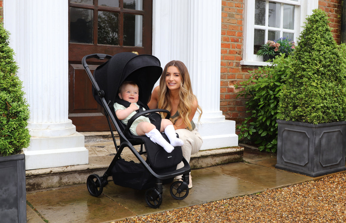 My Babiie MBX7 Compact Stroller - Black