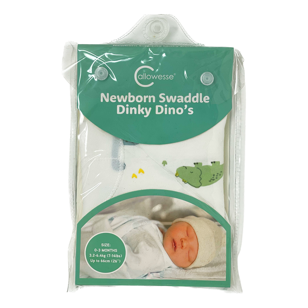 Callowesse Newborn Baby Swaddle 0-3 Months – Dinky Dinos