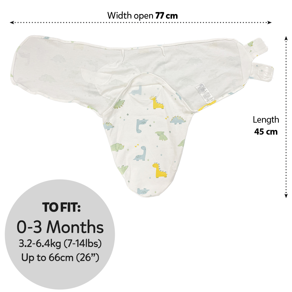 Callowesse Newborn Baby Swaddle 0-3 Months – Dinky Dinos