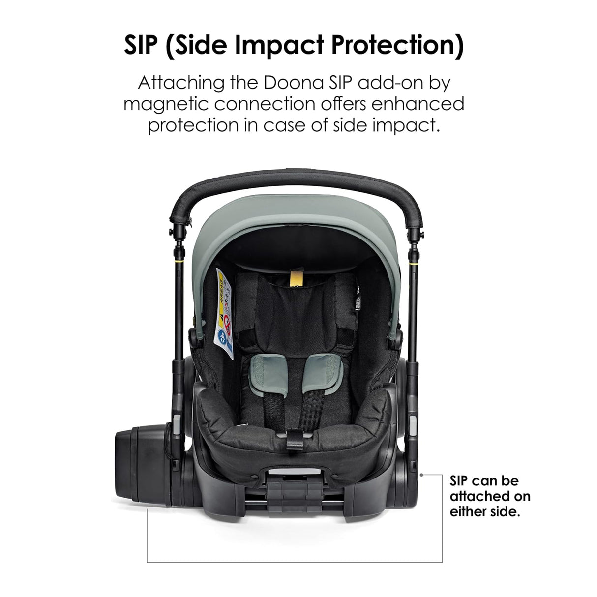 Doona X Reclining Infant Car Seat Stroller - Dusty Sage