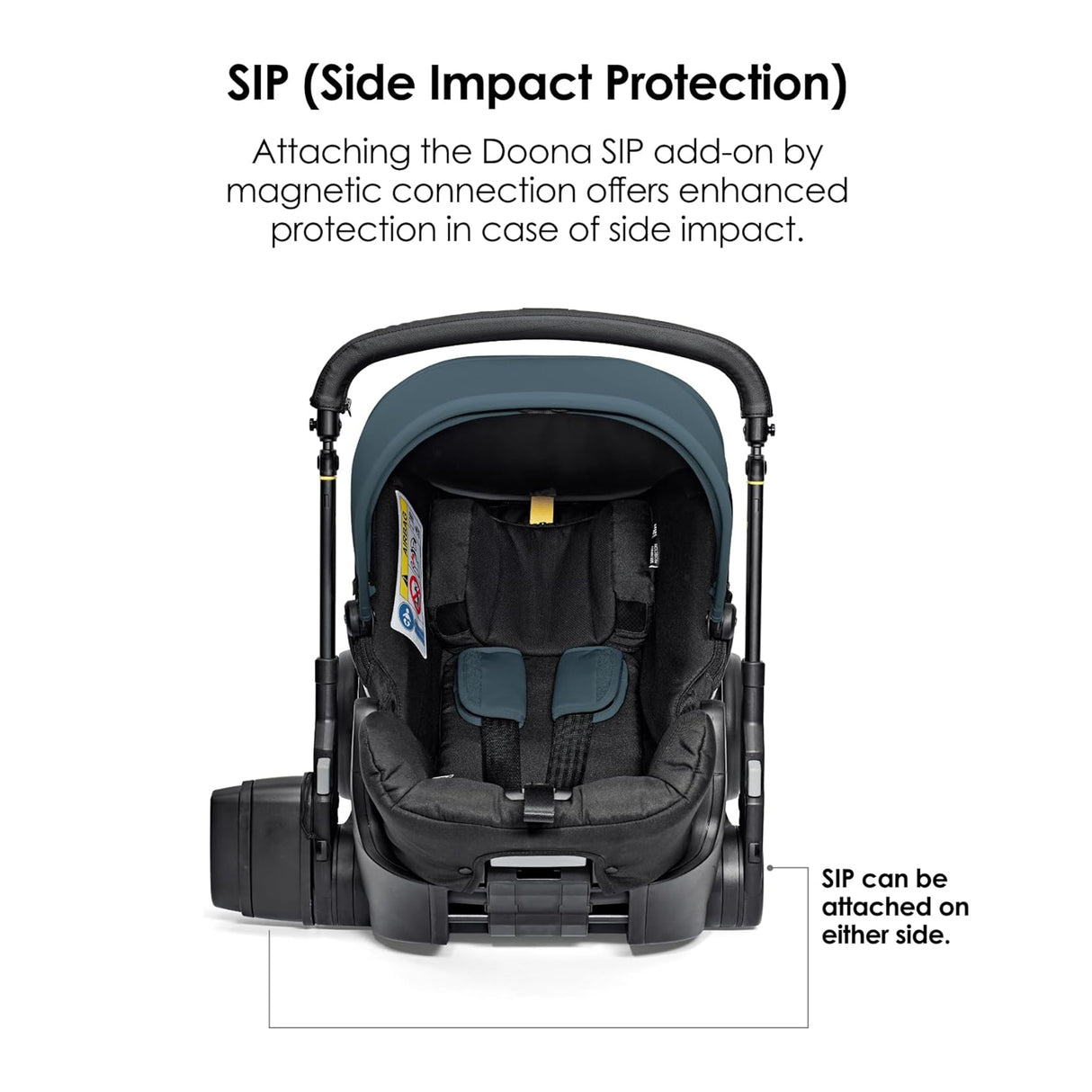 Doona X Reclining Infant Car Seat Stroller - Ocean Blue