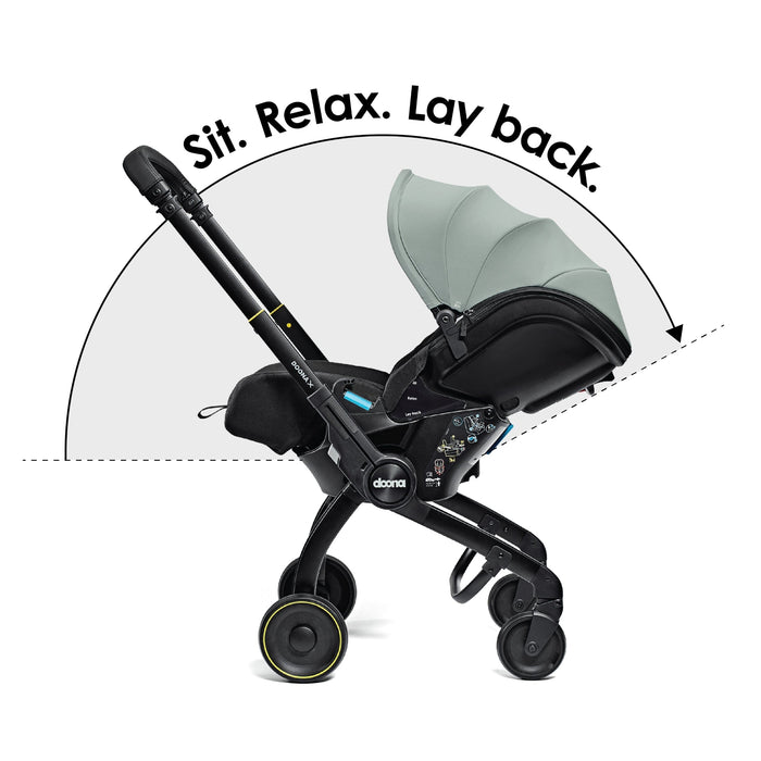 Doona X Reclining Infant Car Seat Stroller - Dusty Sage