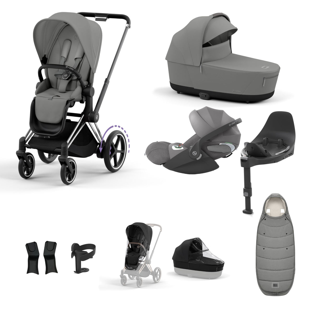 cybex e priam travel system Cybex e-Priam Bundle