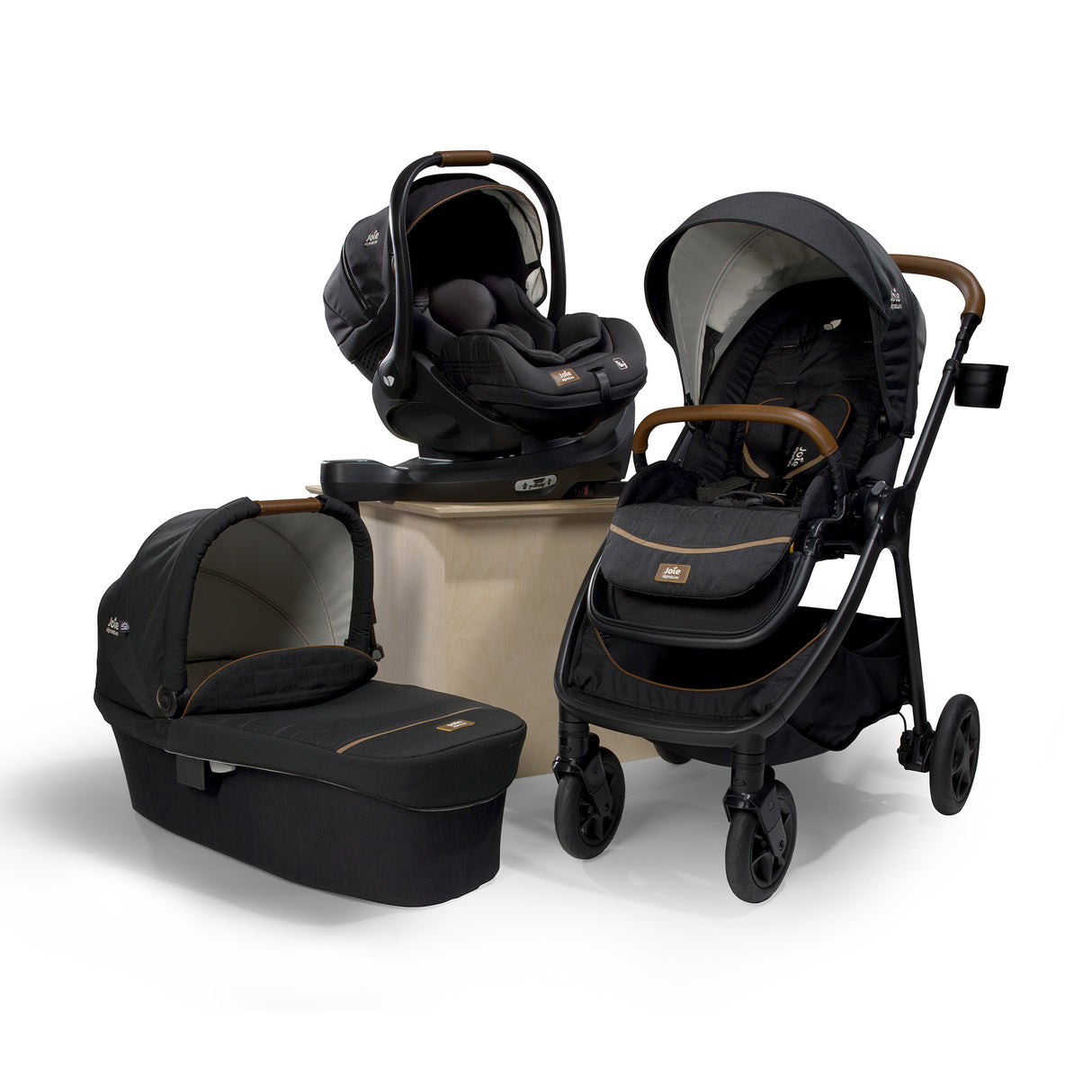 Joie Finiti Flex Travel Ready with i-Level Car Seat and ISOFIX Base - Eclipse