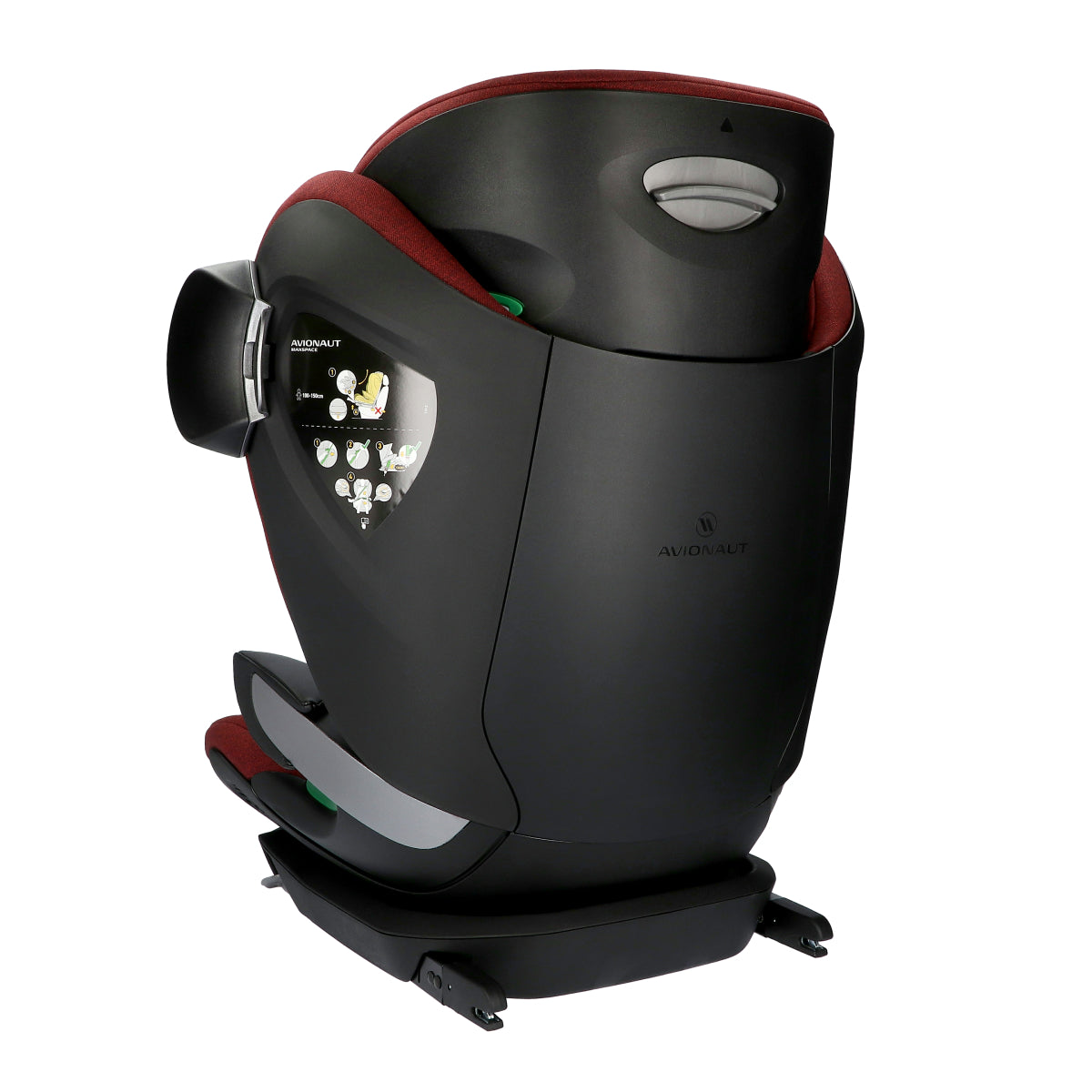 Avionaut MaxSpace AirFlow High Back Booster - Red