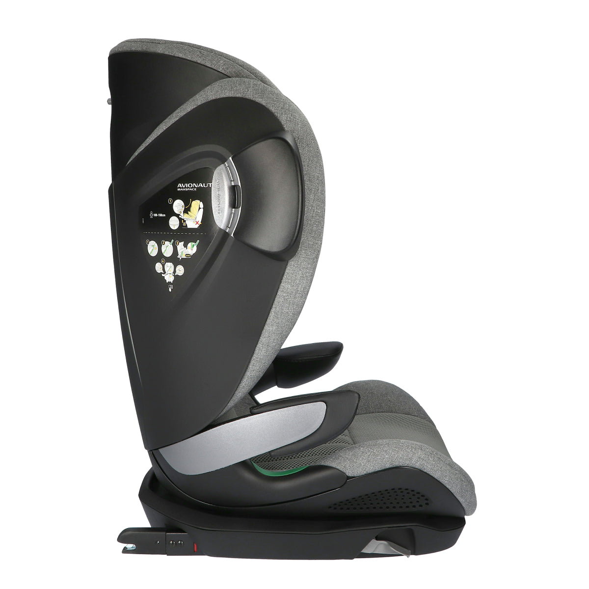 Avionaut MaxSpace AirFlow High Back Booster - Grey