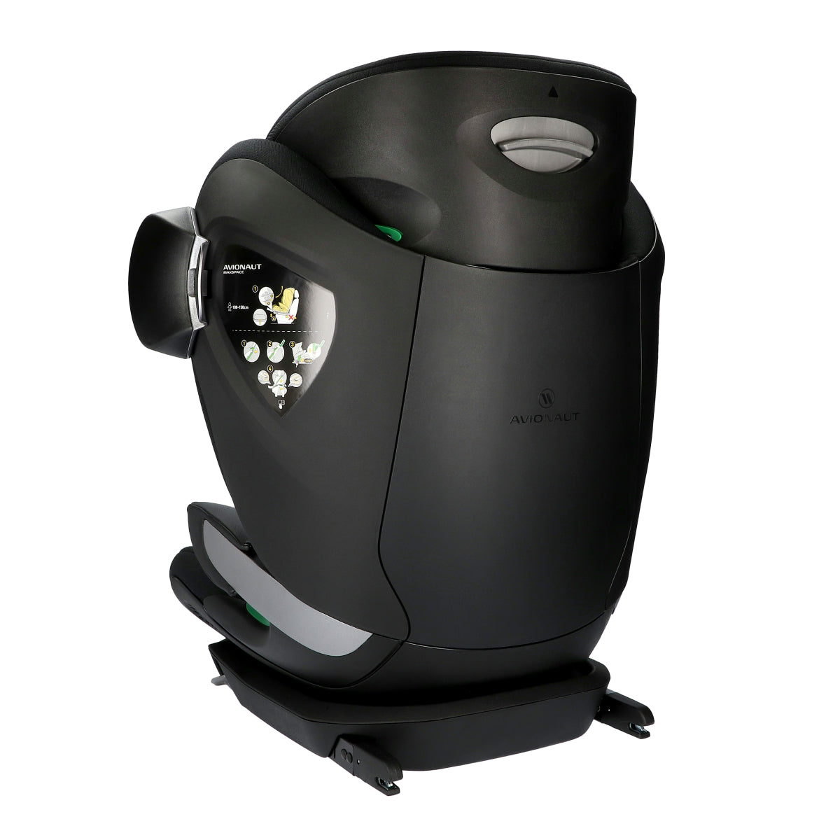 Avionaut MaxSpace AirFlow High Back Booster - Black