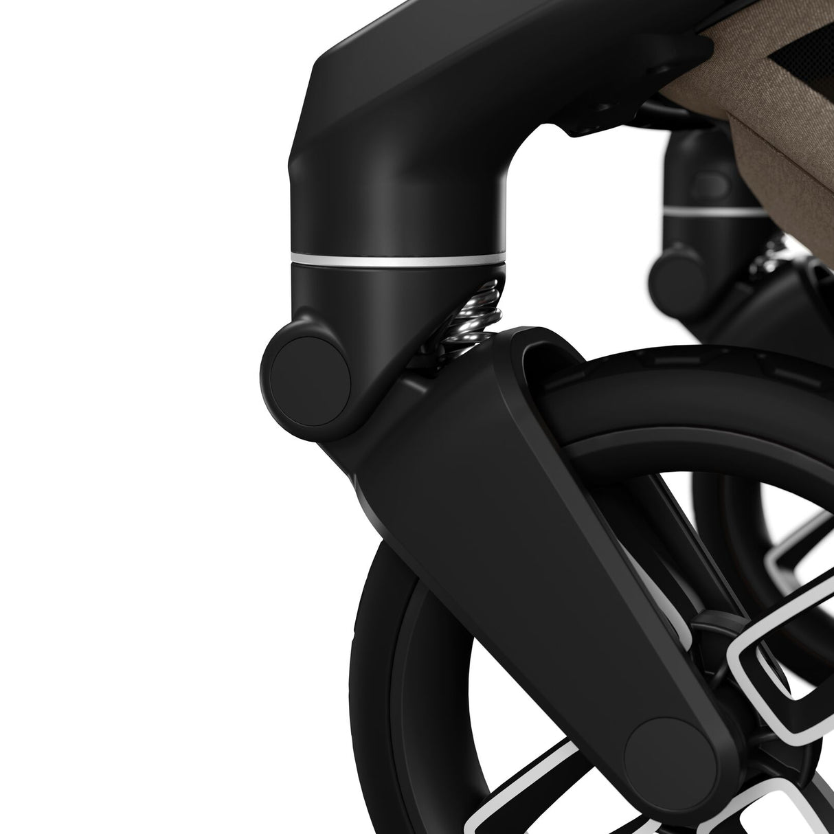 Maxi Cosi Fame Premium Travel System Bundle With Accessories, Pebble 360 Pro2 Car Seat and ISOFIX Base - Twillic Truffle