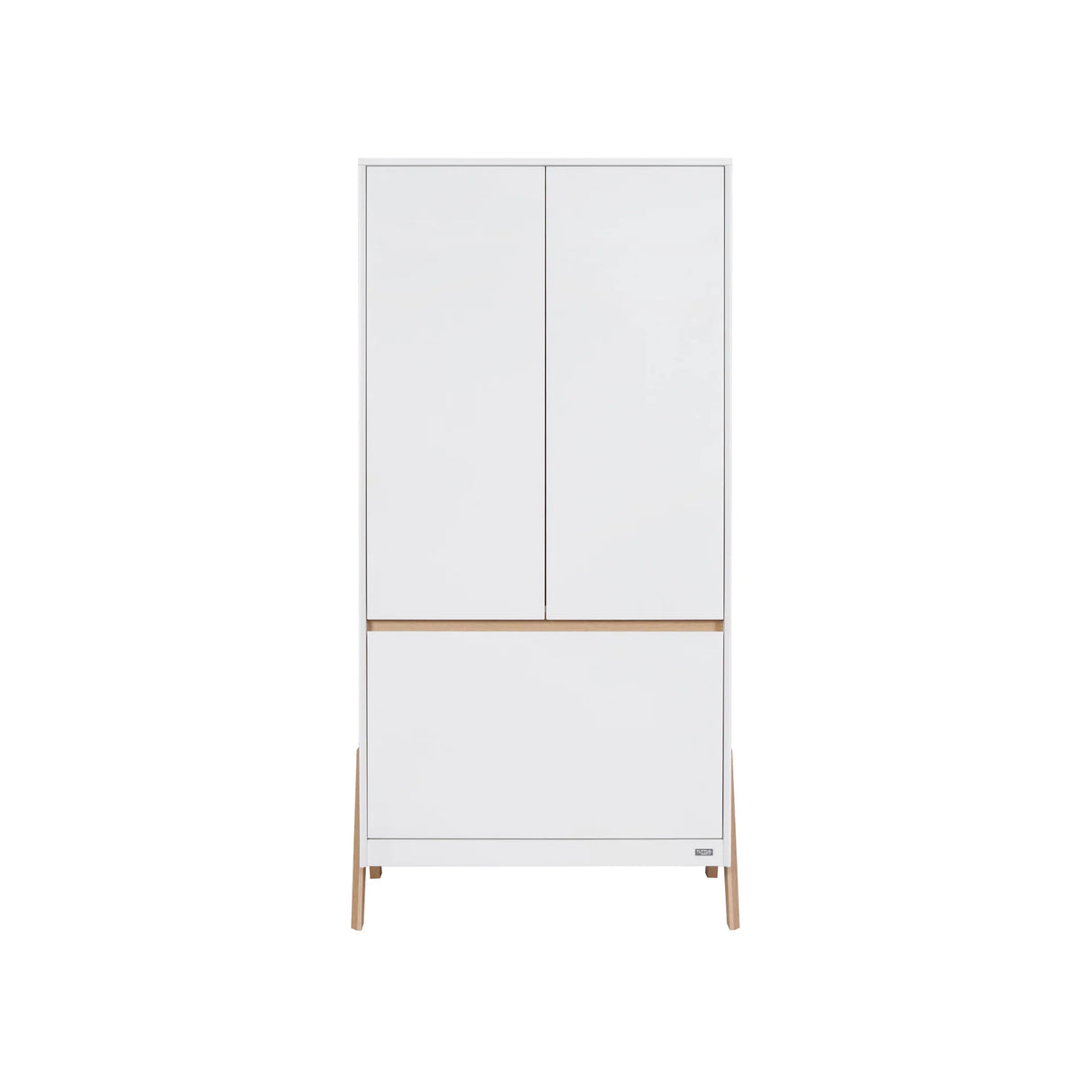 Tutti Bambini Fuori Wardrobe - White / Light Oak