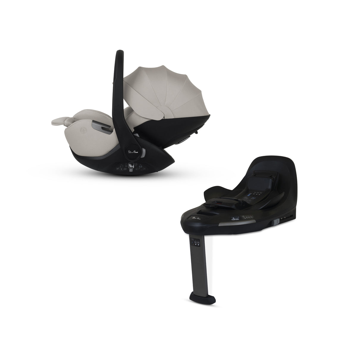 Silver Cross Glide Plus 360 Infant Car Seat - Natural Taupe