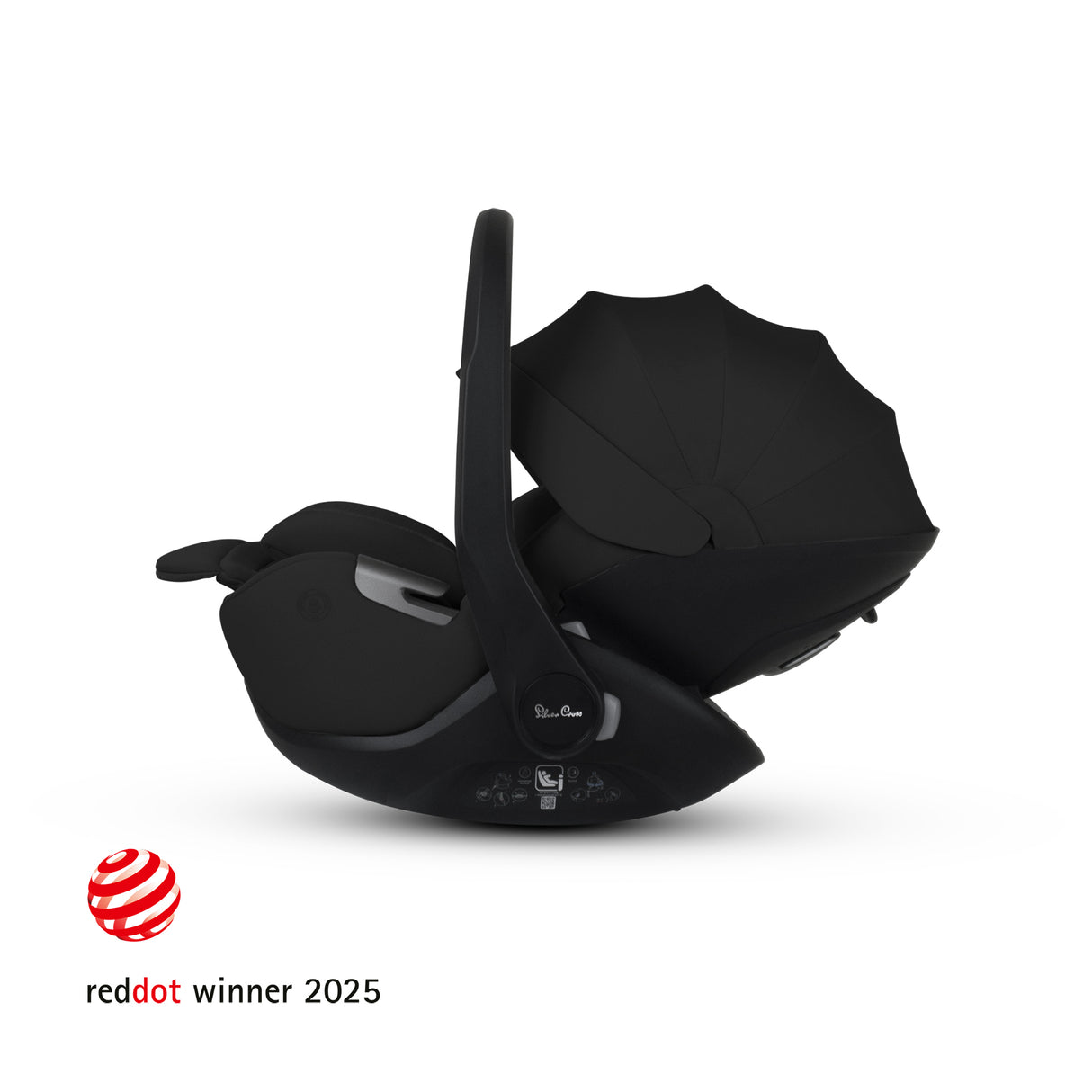 Silver Cross Glide Plus 360 Infant Car Seat - Iconic Black