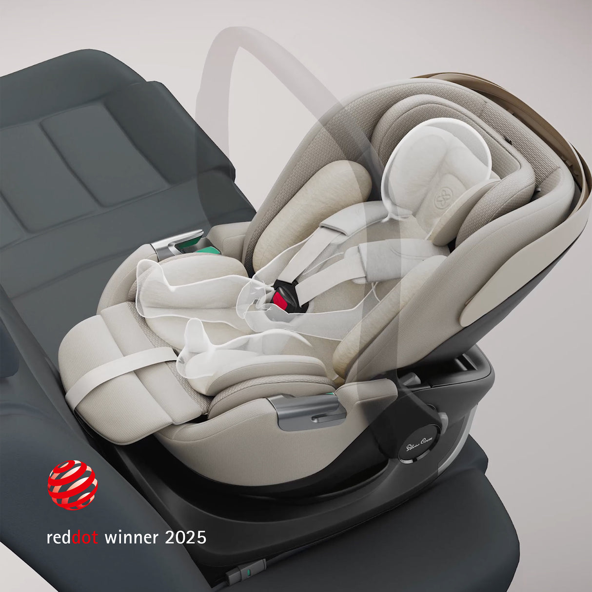 Silver Cross Glide Plus 360 Infant Car Seat - Iconic Black