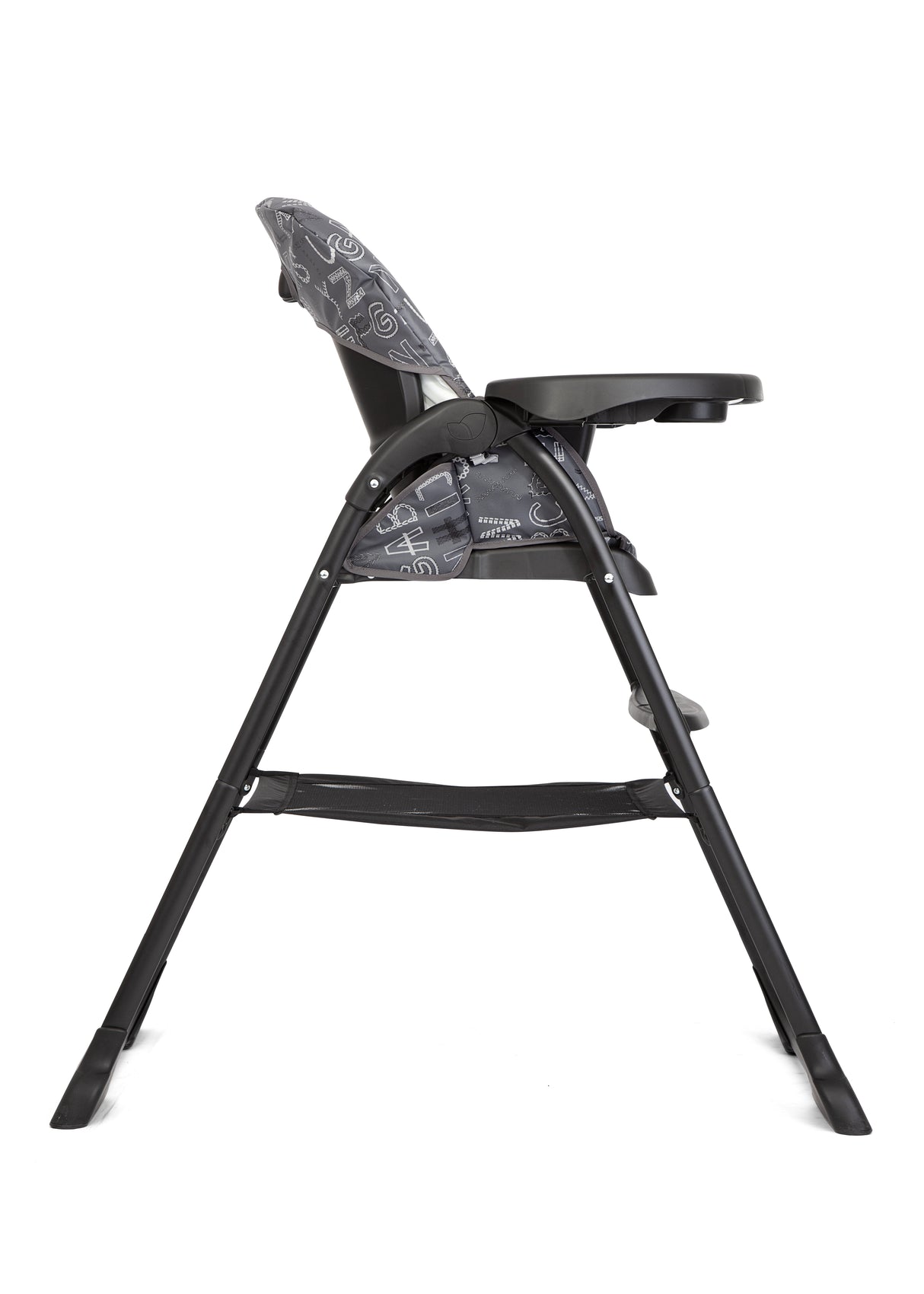 Joie Mimzy Snacker Highchair - ABC Charcoal