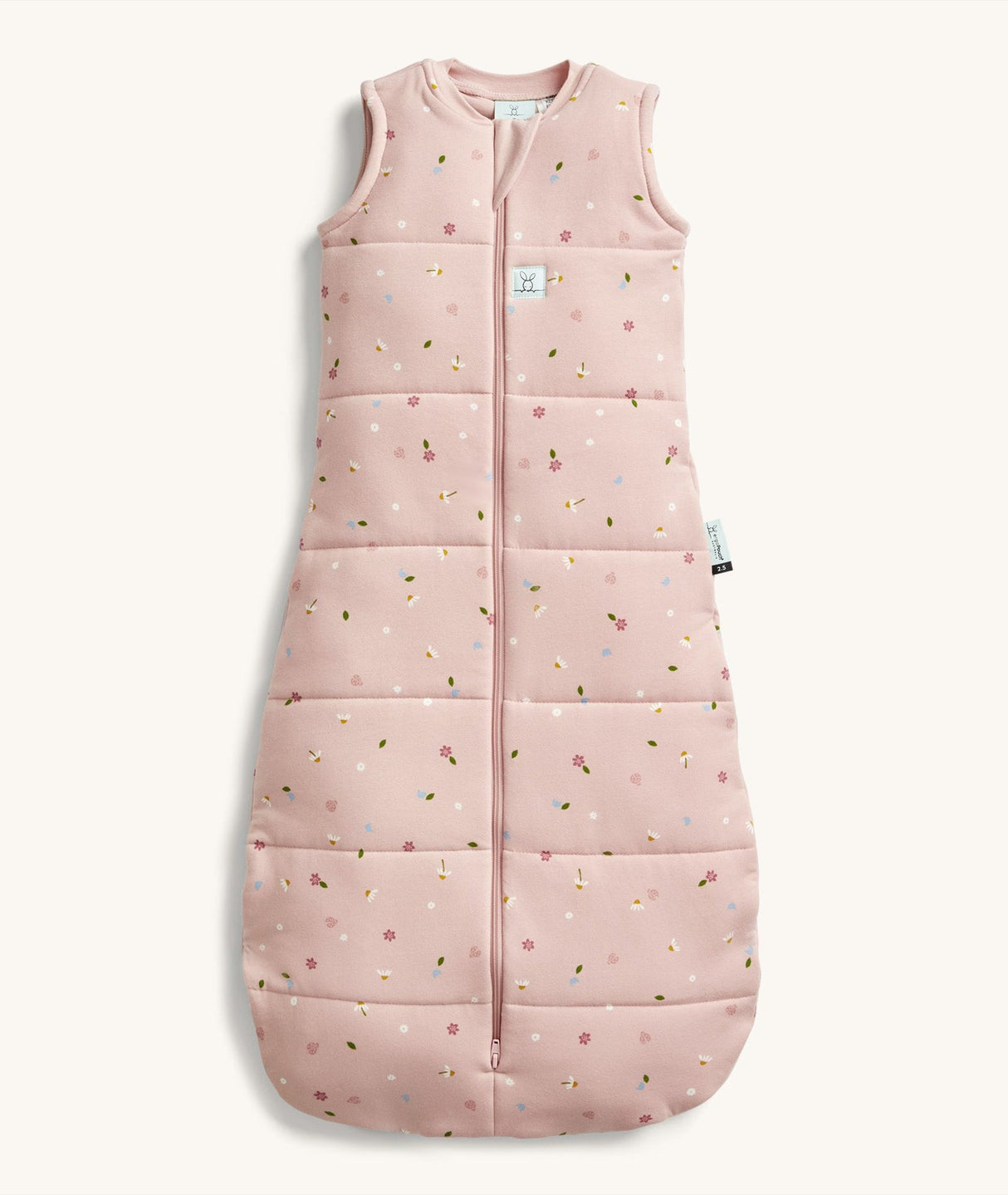 ergoPouch Organic Winter Sleeping Bag | 2.5 Tog | 3-12 Months - Daisies